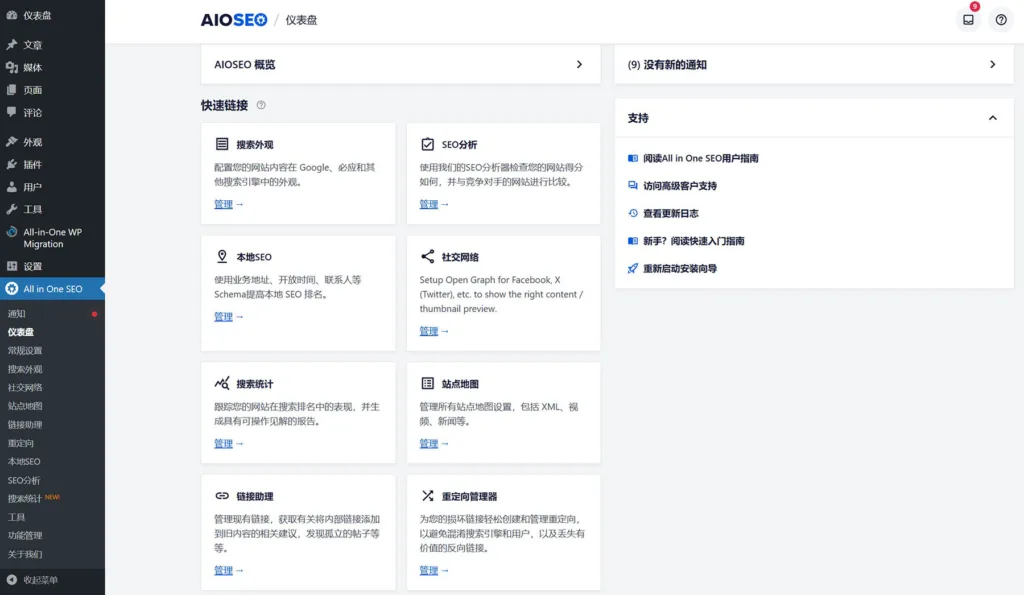 All in One SEO Pro 汉化版演示